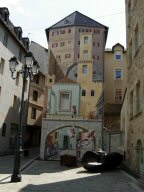 Façade trompe l'oeil
